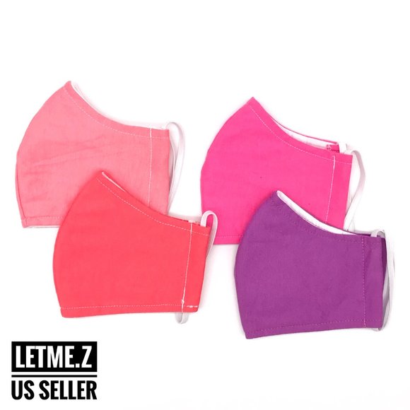 Face Marks 6/$20 -3 Layers Cloth Reusable Washable - Picture 4 of 9